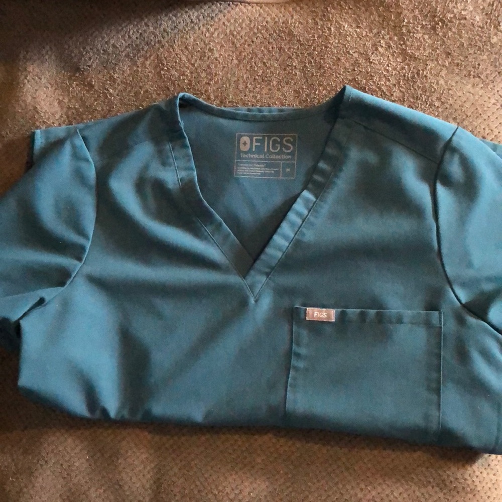 Caribbean blue Catarina Figs top